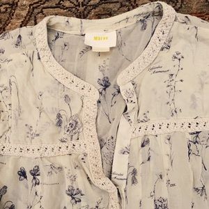 Anthropologie / Maeve beauful summer blouse